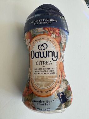 Set of 2 New Downy Boutique Botanicals Citrea Laundry Scent Booster 4.8 oz